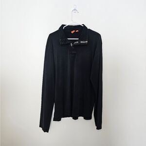 Mens Hugo Boss Long Sleeve Polo